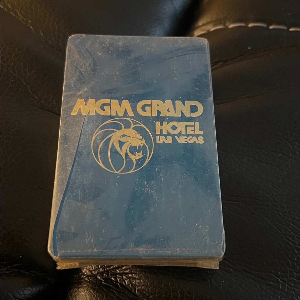 MGM Grand Hotel Las Vegas Playing Cards - Sealed